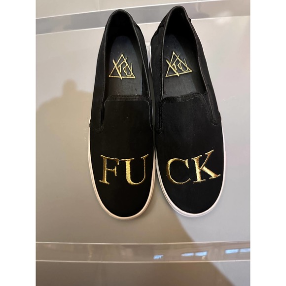 NWOT YRU F YOU SLIP ON SHOES, Sz 8 - Picture 2 of 4